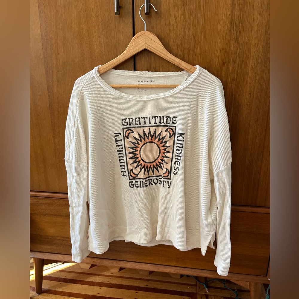 Real Fun Wow / Anthropologie shirt